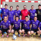 Formación del equipo del Restaurante La Pineda que disputa la competición de Liga de la Asolefusa.