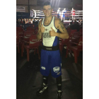 Diego Crespo, tras su pelea en Valladolid. DL