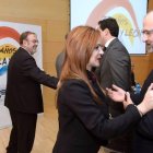 Luis Fuentes junto a Silvia Clemente
