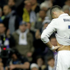 Ronaldo se lamenta de una ocasión fallada ante el Dortmund.