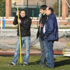 Borreguero pasó ayer por el entrenamiento de su ya ex equipo
