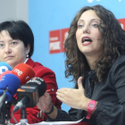 Marqués y Castellano, ayer en rueda de prensa.
