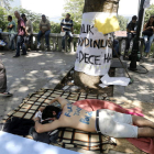 Las protestas continúan en el parque Gezi, en Estambul.