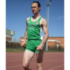 Arcilla, en un entrenamiento en la ULE, logró ayer el oro en Cádiz.