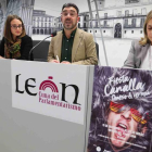 Javier Carlón, Beatriz de Lera, Pedro Llamas y Marga González, presentan el evento. RAMIRO