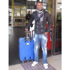 El delantero togolés Arissou Traoré a su llegada a León procedente del fútbol italiano.
