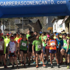 La carrera lacianiega contó con medio centenar de participantes en la categoría absoluta. DL