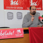Santiago Ordóñez, ayer, en la rueda de prensa.