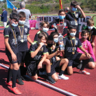 Equipo del Cuatrovientos, campeón alevín. MANUEL MACÍAS