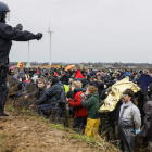 Imagen de las luchas contra la policía. RONALD WITTECK