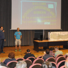 Iñigo Iruretagoiena compartió sus experiencias en el Himalaya. JAVIER SUAREZ-QUIÑONES