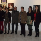 Un momento de la presentación de la exposición.