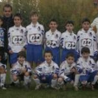 Formación del equipo de la Casa de Asturias de categoría benjamín