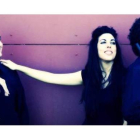 Los integrantes del Trío Alborada, el violonchelista Aldo Mata, la pianista Patricia Aruzo y el clarinete Miguel Expósito.