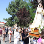 La Virgen de la Asunción durante la procesión, en una imagen de archivo.