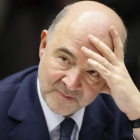 El comisario europeo de Asuntos Económicos y Financieros, Pierre Moscovici. LAURENT DUBRULE