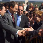 Ramón y Zapatero, en la última visita del secretario nacional del PSOE