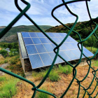 Instalación fotovoltaica en funcionamiento en el Bierzo. L. DE LA MATA