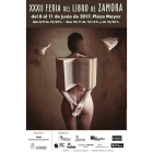 Cartel de la Feria del Libro de Zamora 2017.