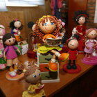 Una muestra de las muñecas artesanas