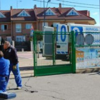La brigada de Obras trabaja en una reparación solicitada por los ciudadanos al 010.