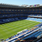 El Santiago Bernabéu.