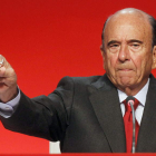 El presidente del Banco Santander, Emilio Botín.