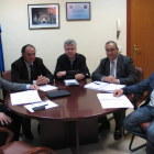 Salvemos el Bierzo, con el presidente del Consejo.