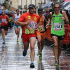 Imagen de los 10 Kilómetros del año pasado con la lluvia de protagonista