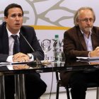 Cánepa y Calzada presentaron la nueva regulación.