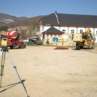 Una imagen de las obras que se acometen en Sabero con cargo a los fondos anticrisis