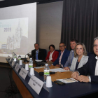 Primera mesa de debate organizada por Semergen en León, ayer. JESÚS F. SALVADORES