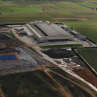 Vista aérea de las instalaciones del CTR en San Román de la Vega.