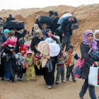 Miles de personas han sido evacuadas por los ataques violentos de los últimos meses en Siria.