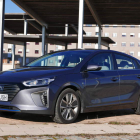 La aerodinámica es una de las bazas, incluso estética, del Ioniq, el nuevo híbrido de Hyundai.