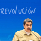 Nicolás Maduro, ayer en Caracas en un acto oficial. MIRAFLORES PRESS