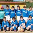 Formación del Sport Bernesga que milita en la 1.ª Provincial Benjamín