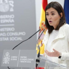 La comparecencia de la exministra de Sanidad, Carmen Montón, cuando dio explicaciones sobre las supuestas irregularidades en su máster.