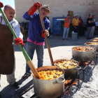 La comida de hermanamiento pondrá el broche de oro a las fiestas en Matanza de los Oteros el próximo martes. RAMIRO