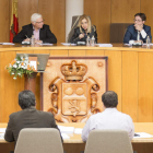 Uno de los últimos plenos de San Andrés. FERNANDO OTERO PERANDONES