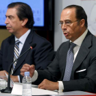 Antonio Vázquez (derecha) y el consejero delegado de la compañía, Rafael Sánchez.
