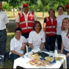 Los voluntarios de Cruz Roja están en todos los eventos de la comarca