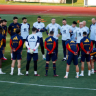 De la Fuente dirigió ayer su primer entrenamiento como responsable de la selección absoluta. MARISCAL