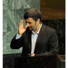 Ahmadineyad se despide en la Asamblea de la ONU.