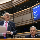 Jean-Claude Juncker en el Parlamento Europeo.