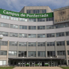 Imagen de archivo del edificio central del Campus de Ponferrada de la Universidad de Léon.