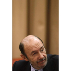 El secretario general del PSOE, Alfredo Pérez Rubalcaba.