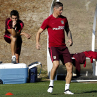 Torres se perfila como titular en el once del Atlético. BARRENECHEA
