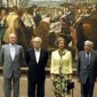 Carmen Calvo, el Rey Juan Carlos, Rodrígo Uría, la Reina Sofía y Luis Gordillo