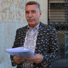 Marcos García Montes, letrado de la familia Larralde, ayer en los juzgados